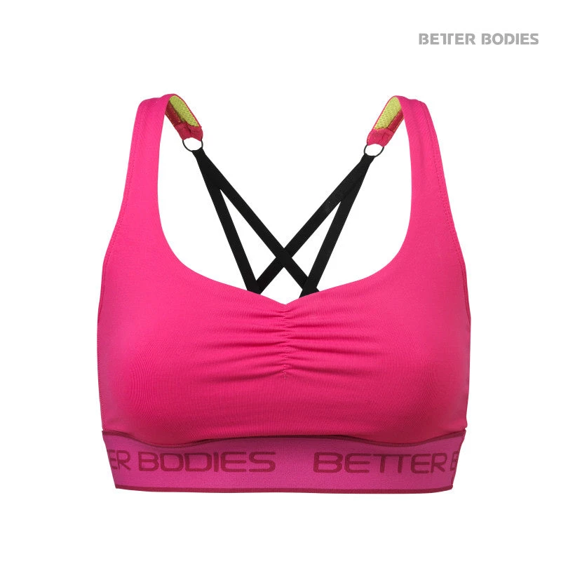 Better Bodies Athlete Short Top - Pink 1 Better Bodies Athlete Short Top - Pink