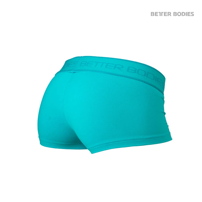 Better Bodies Fitness Hotpant - Aqua Blue 2 Better Bodies Fitness Hotpant - Aqua Blue