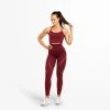 Better Bodies Waverly Tights - Sangria Red