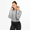 Better Bodies Vesey Cropped Hood - Grey Melange