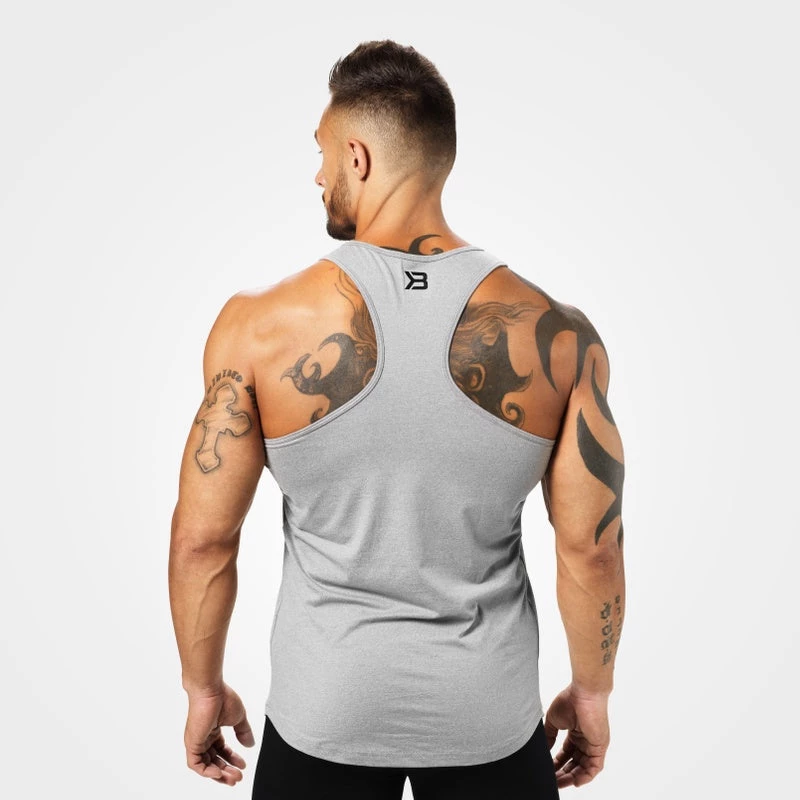 Better Bodies Performance T-Back - Grey Melange 2 Better Bodies Performance T-Back - Grey Melange