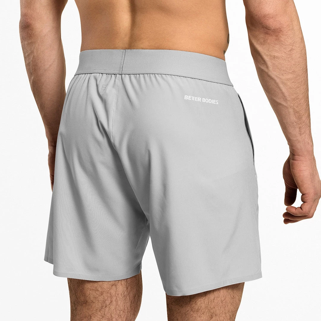 Better Bodies Varick Shorts - Frost Grey 2 Better Bodies Varick Shorts - Frost Grey