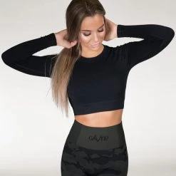 Gavelo Seamless Crop Top