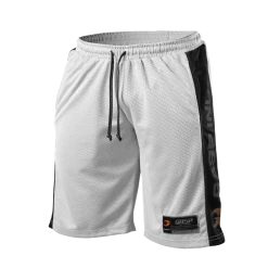 GASP No1 Mesh Shorts - White/Black