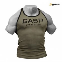 GASP Ribbed T-Back - Wash Green
