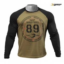 GASP Raglan Long Sleeve Tee - Military