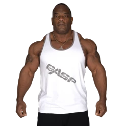 GASP Vintage T-Back - White