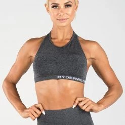 Ryderwear Seamless Sports Bra - Charcoal Marle