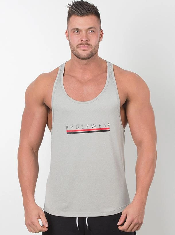Ryderwear Fresh T-Back - Grey 1 Ryderwear Fresh T-Back - Grey
