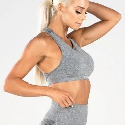 Ryderwear Seamless Sports Bra - Light Grey Marle