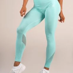 Ryderwear Seamless Tights - Aqua Marl 9 Ryderwear Seamless Tights - Aqua Marl