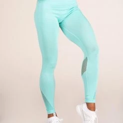 Ryderwear Seamless Tights - Aqua Marl 12 Ryderwear Seamless Tights - Aqua Marl