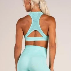 Ryderwear Seamless Sports Bra - Aqua Marl