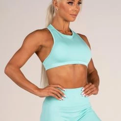 Ryderwear Seamless Sports Bra - Aqua Marl 10 Ryderwear Seamless Sports Bra - Aqua Marl