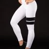 Ryderwear Block Banded Tights Limited - White