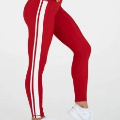 Ryderwear Stride High Waisted Leggings - Red
