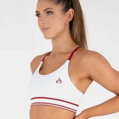 Ryderwear Stride Adjustable Sports Bra - White