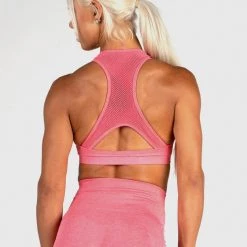 Ryderwear Seamless Sports Bra - Coral Marl