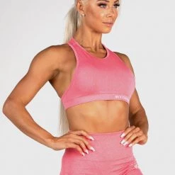 Ryderwear Seamless Sports Bra - Coral Marl