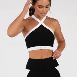 Ryderwear Empire Mesh Sports Bra - Black