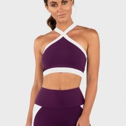 Ryderwear Empire Mesh Sports Bra - Purple