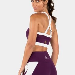 Ryderwear Empire Mesh Sports Bra - Purple