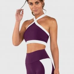 Ryderwear Empire Mesh Sports Bra - Purple