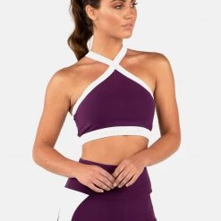 Ryderwear Empire Mesh Sports Bra - Purple