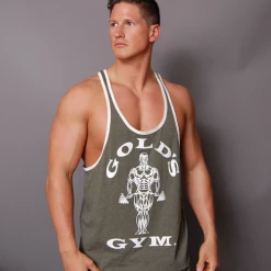Gold's Gym Men's Stringer - Olive