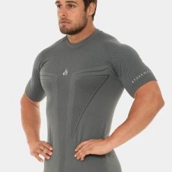 Ryderwear Geo Seamless T-Shirt - Steel