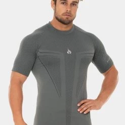 Ryderwear Geo Seamless T-Shirt - Steel