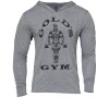 Gold's Gym Men's Thin Hoodie - Grey