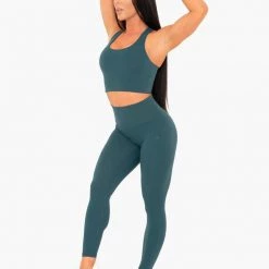 Ryderwear NKD High Waisted Leggings - Teal
