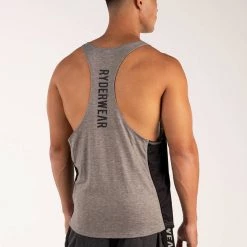 Ryderwear BSX Stringer T-Back - Grey Marle