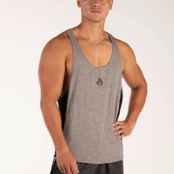 Ryderwear BSX Stringer T-Back - Grey Marle