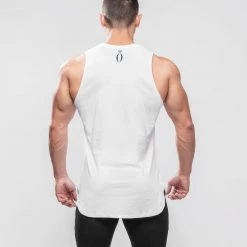 HERA X HERO Boxx Cut-Off Tank Top - White