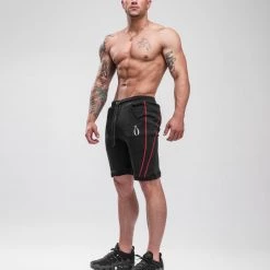 HERA X HERO Dual Shorts - Black & Red