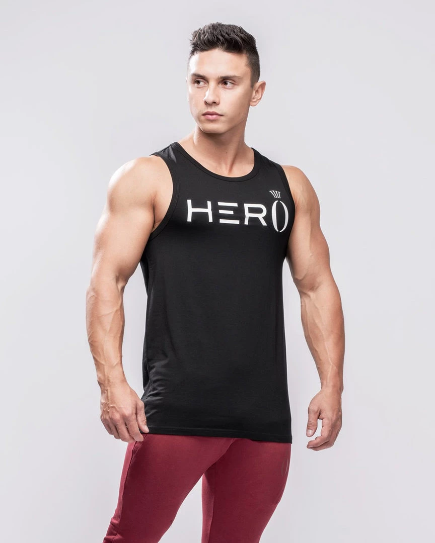 HERA X HERO Primo Tank Top - Black & White 1 HERA X HERO Primo Tank Top - Black & White