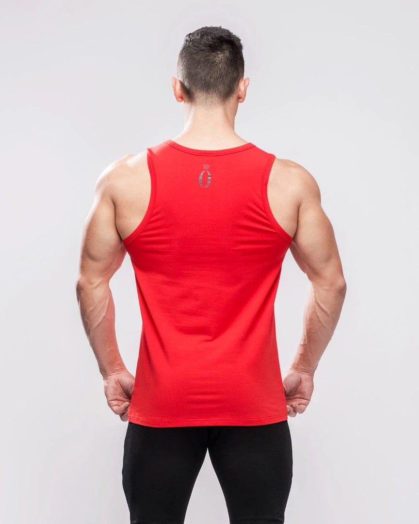 HERA X HERO Primo Tank Top - Red & Black 2 HERA X HERO Primo Tank Top - Red & Black