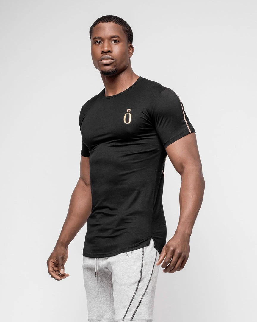 HERA X HERO Tri T-Shirt - Black & Gold 1 HERA X HERO Tri T-Shirt - Black & Gold