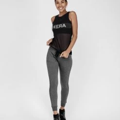 HERA X HERO Maia Mesh Tank Top - Black 5 HERA X HERO Maia Mesh Tank Top - Black