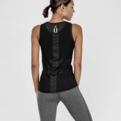 HERA X HERO Maia Mesh Tank Top - Black