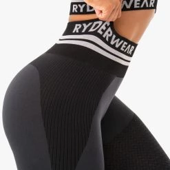 Ryderwear Freestyle Seamless High Waisted Leggings - Black