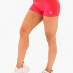 Ryderwear Freestyle Seamless High Waisted Shorts - Red