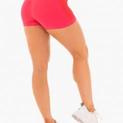 Ryderwear Freestyle Seamless High Waisted Shorts - Red
