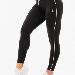 Ryderwear High Waisted Track Leggings - Black