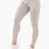 Ryderwear High Waisted Track Leggings - Grey