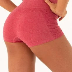 Ryderwear Seamless Shorts - Hot Pink Marl