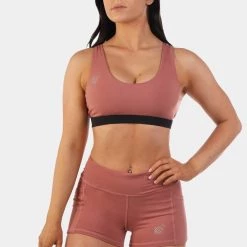 Jed North Serenity Sports Bra - Merlot