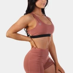 Jed North Serenity Sports Bra - Merlot